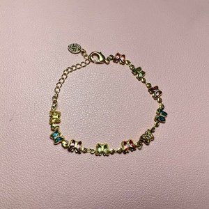 Gemini Jewels Gold Butterfly Bracelet